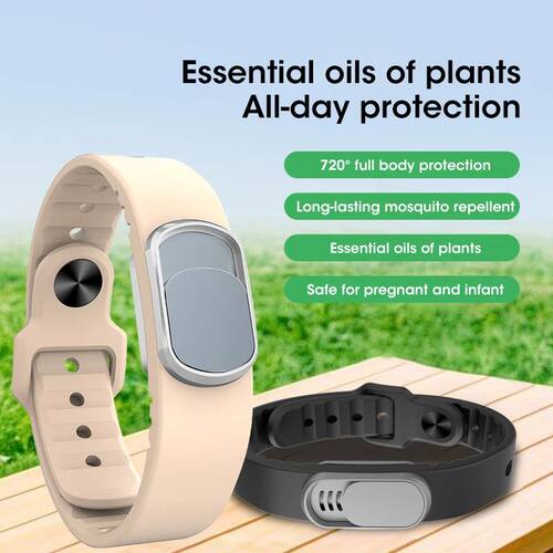 Mosquito Repellent Bracelet Natural Plant Essential Oil Mate