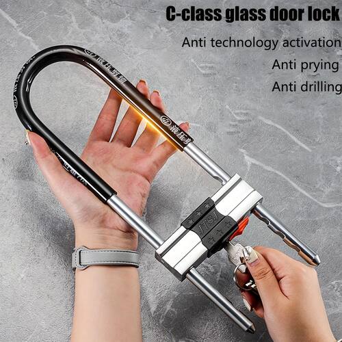 Bike Combination U Lock, Heavy Duty Bike Combination U Lock