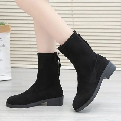 Autumn Winter 2024 New Couple Shoes Women Thick-Soled Casual