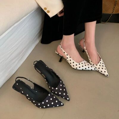 Summer Pointed Toe High Heels Women Sandals Fashion Singback