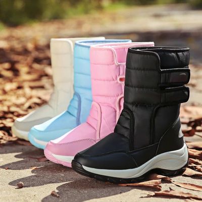 2025 New Winter Warm Snow Boots Outdoor Waterproof Women's C