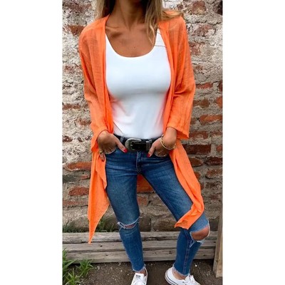 2025 Spring And Summer New Casual Women's Cardigan Top Fashi