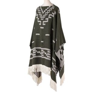 New tassel pullover cape shawl imitation cashmere fashionabl
