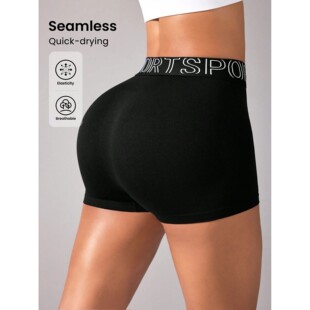 Women Workout Shorts Scrunch Shorts Seamless High Waisted Co