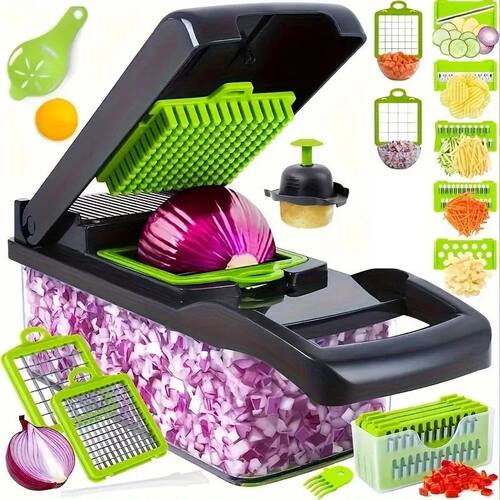 14 in 1 Multifunctional Vegetable Chopper Food Chopper Grate