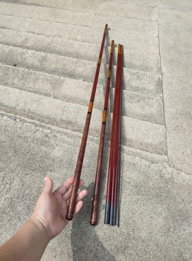 改盘车杆母竿28调短节高碳素钓鱼竿盘车溪流杆母竿