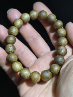 自然结香奇楠沉香1.1单圈手串11㎜佛珠保真不满包退 支持全网比价