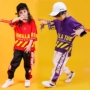 Trang phục khiêu vũ cho trẻ em ngày đường Quần áo cho bé trai Hiphop Quần áo mùa hè Hip-Hop Set cho bé gái - Trang phục áo da trẻ em nam
