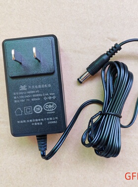 原装美的扫地机吸尘器GQ12-190060-VC电源适配器19V600MA充电器线