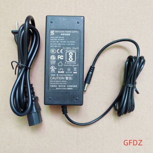 原装科力24V2A打印机电源适配器SW-0209 SW-DB079电源线 圆孔