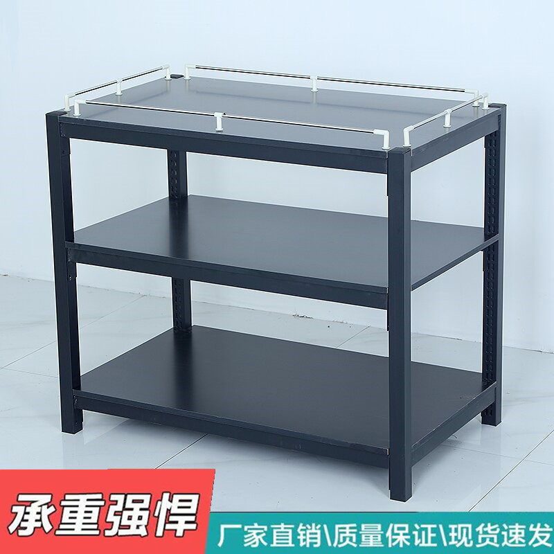 超市堆头货架牛奶饮料促销台粮油展示架礼品盒洗化地堆钢木货架