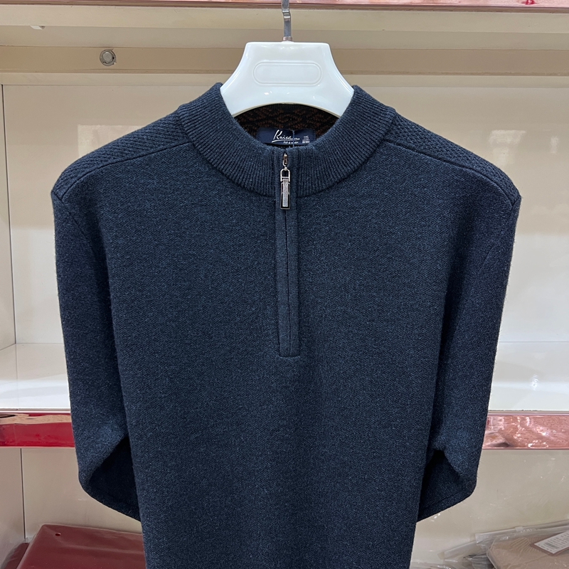 开顺羊毛衫男2025秋冬新款厚毛衣