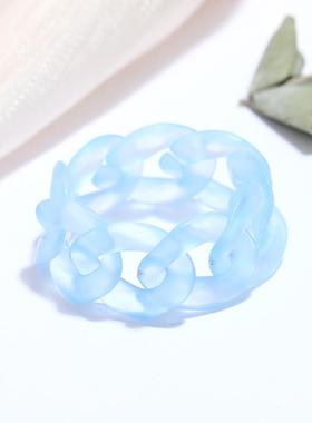 The Korean Fashion Annas same Jell-O chain ring was designe
