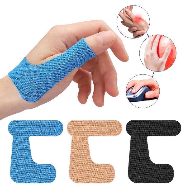 Pre-scision thumb stickers fixed to support anti-frictional