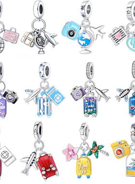 A drop-and-drop box of dillys bracelets and accessories tra