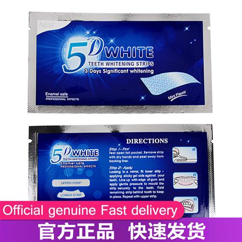 5D Gel Teeth Whitening Strips Tandheelkundige Kit Mondhygi?