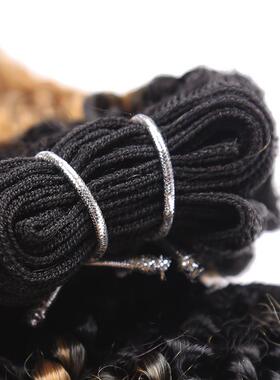 Short-blown wigs with four CORKCURL sets of 8-14 inches of A