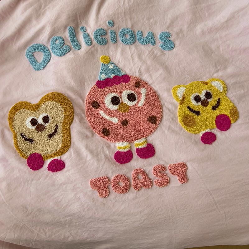 Four sets of cotton-washed towels with four sets of 2024 chi