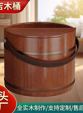 The ceremonial wooden hand with the foot-pumping buckets, th