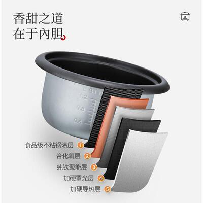 Large-capacity home cooking cooker gift 1-3-6 man 2L3L4L5L m