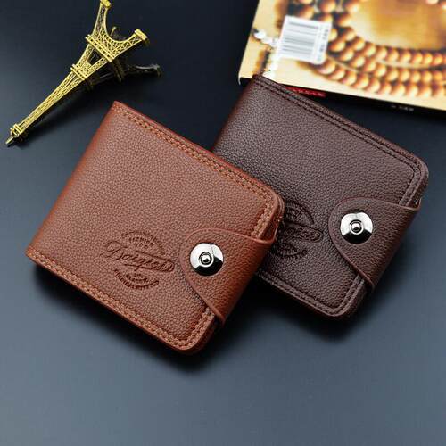 A mans wallet with a short sum of Fashion-O-U-U-L-B-B-B-B-B