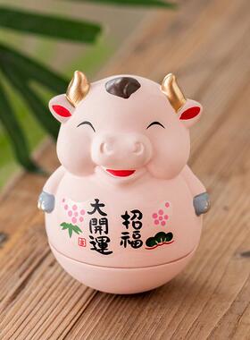 Manchurian ZAKAs creative gift to make a cows year.