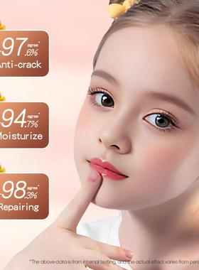 Childrens golden flowers against dry fissures and creamed l