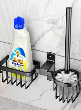 In the bathroom toilet toilet toilet brush racks are receive