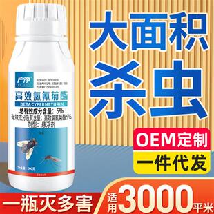 High-efficiency cyanobrethrin for domestic use in outdoor ho