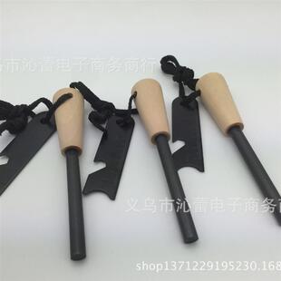 The wood handle is a firestone and a firecracker and a firec