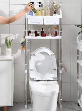 Landed bathroom toilet shelf, multi-storey toilet seating, m