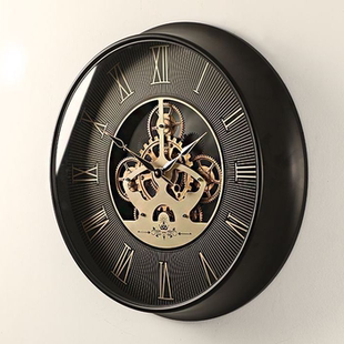 复古钟表挂钟客厅家用年新款欧式表挂墙时钟创意高级感石英钟