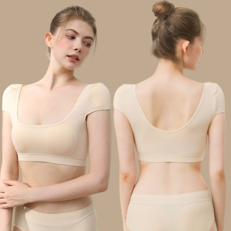 诗葵可拆卸肩垫隐形直角肩内衣