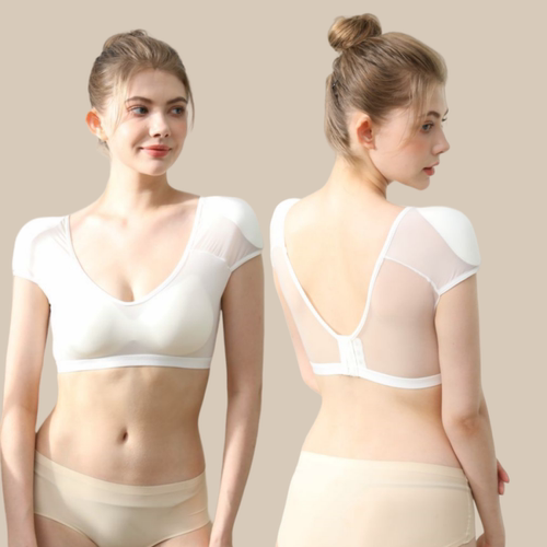 诗葵夏季轻薄直角肩垫肩内衣