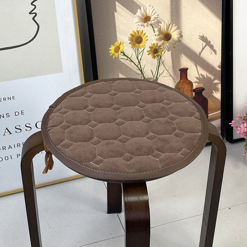 季加厚耐用圆形坐垫家用屁垫套子