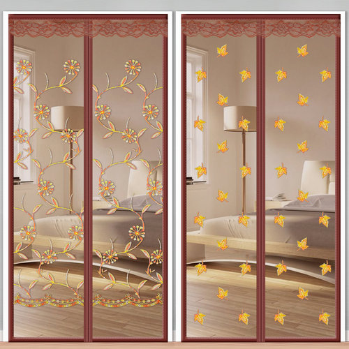 夏季加密网纱磁性自吸金刚网门帘