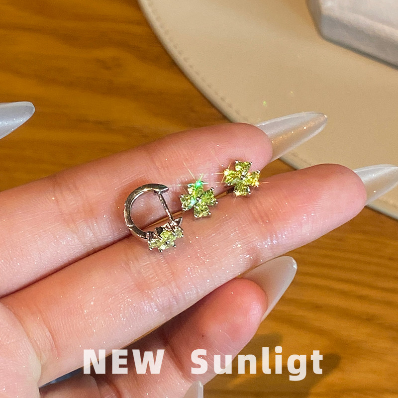 NEWSunlight超闪幸运草耳骨钉