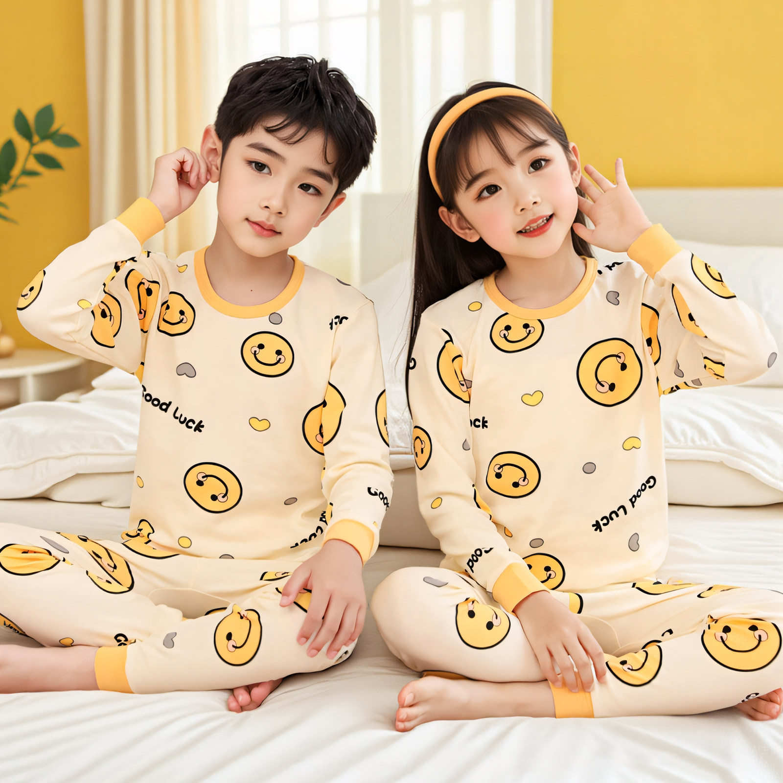 儿童秋衣套装纯棉男童女童睡衣新款低领内衣长袖薄全棉宝宝家居服,童装/婴儿装/亲子装,内衣套装,淘宝优惠券,粉丝福利购,淘宝优惠卷