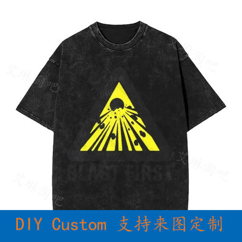 Blast First Vintage Oversized T-Shirt Dinosour Jr Big Black