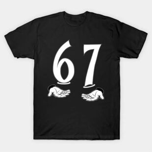 Six Seven 6 7 Gen Alpha Slang Six Seven 67 T-shirt For Men W