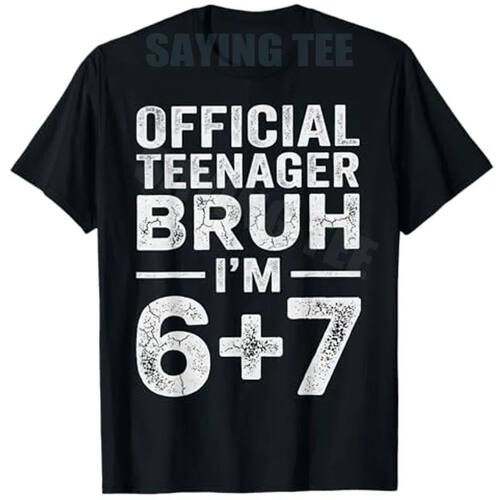 13th Birthday Boys Official Teenager Six Seven Meme Birthday