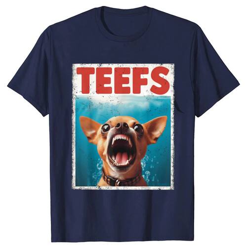 Funny Retro Chihuahua Dog Mom Dad Quote Tshirt Men  Fashion