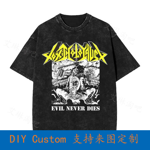 Toxic Holocaust Evil Never Dies Unisex T-Shirt T8JX retro Cl