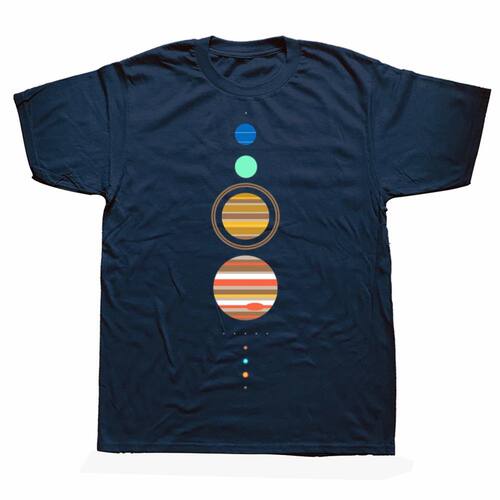 Funny Occupy Mars Astronomy Space Explorer Cotton T-shirts M