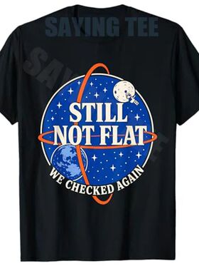 Funny Space-inspired Parody Planets Graphic T-Shirt Y2k Humo