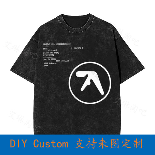Aphex_Twin Vintage Oversized T-Shirt R2NY