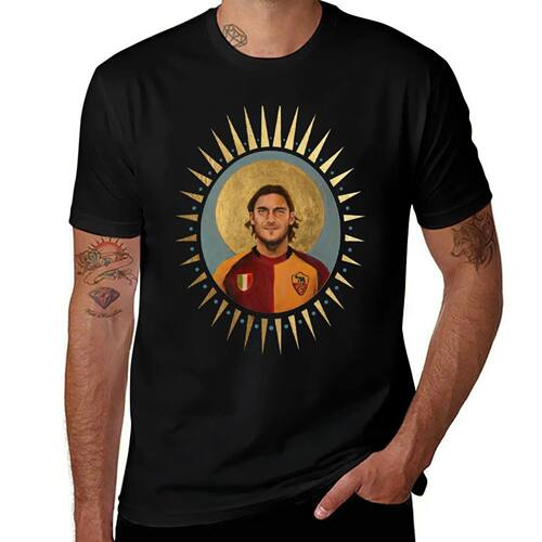 FT10 - Football Icon T-Shirt Plus Size Basic Cotton T-Shirt