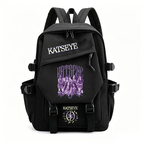 Fashion Backpack Hot KPOP-Katseye Printing Backpack Girls Sc