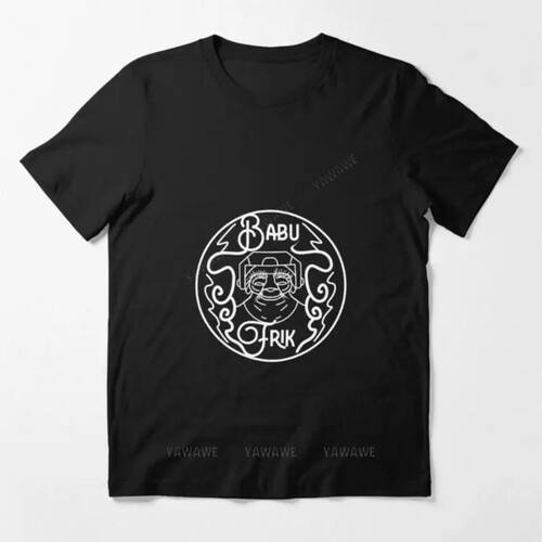 Adult tee tops teenager cotton tee shirt Babu Frik Minimal E