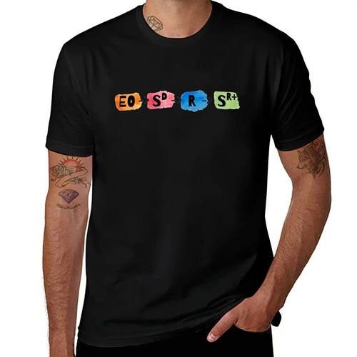 4 Term Contingency bcba rainbow T-Shirt Big Size Crew Neck T